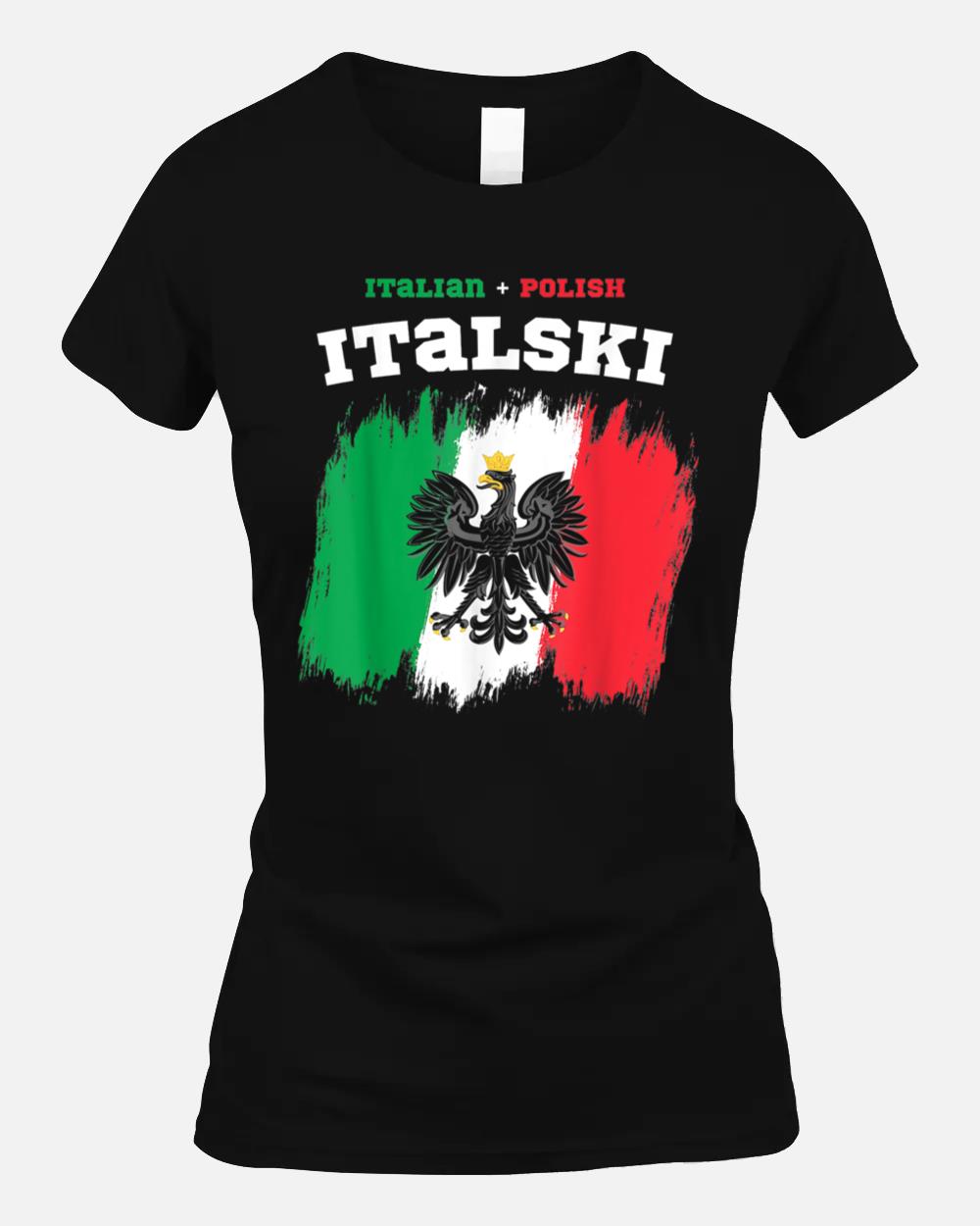 Italski the Italian Polish Hybrid Unisex T-Shirt