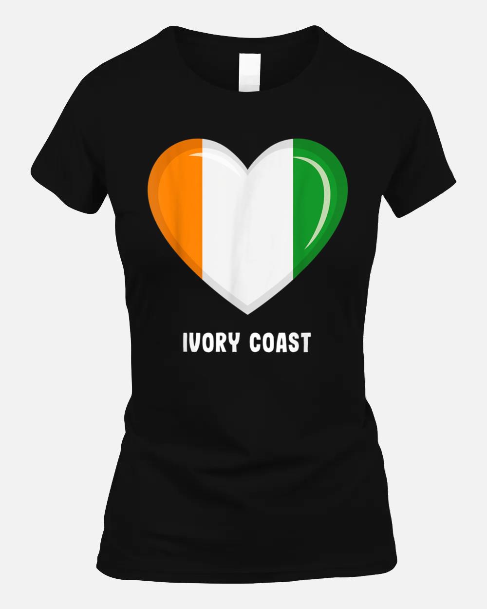 Ivory Coast Flag Ivorian Unisex T-Shirt