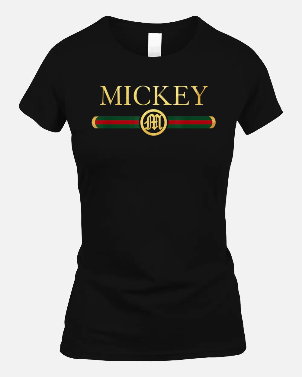 Mickey Name Personalized Royal Luxury Gift Men Women Boy Unisex T-Shirt