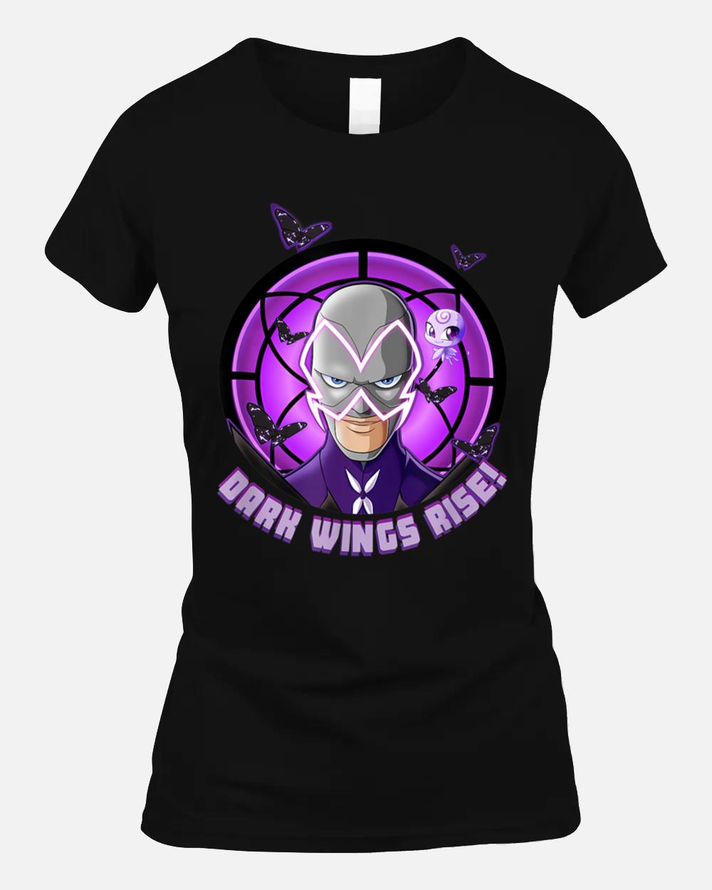 Miraculous Ladybug Hawk Moth Dark Wings Rise Unisex T-Shirt