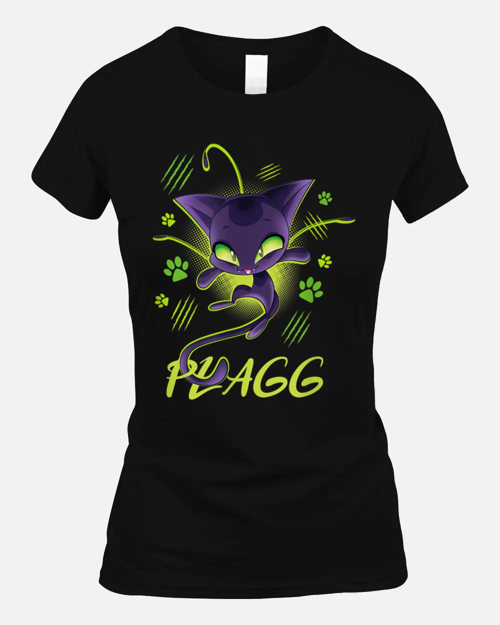 Miraculous Ladybug Kwamis Collection with Plagg Unisex T-Shirt