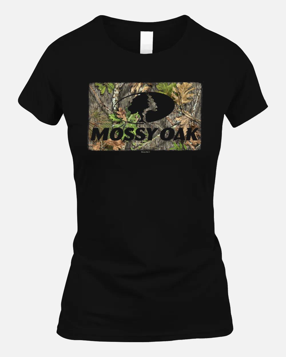 Mossy Oak Camouflage Rounded Logo Fill Unisex T-Shirt