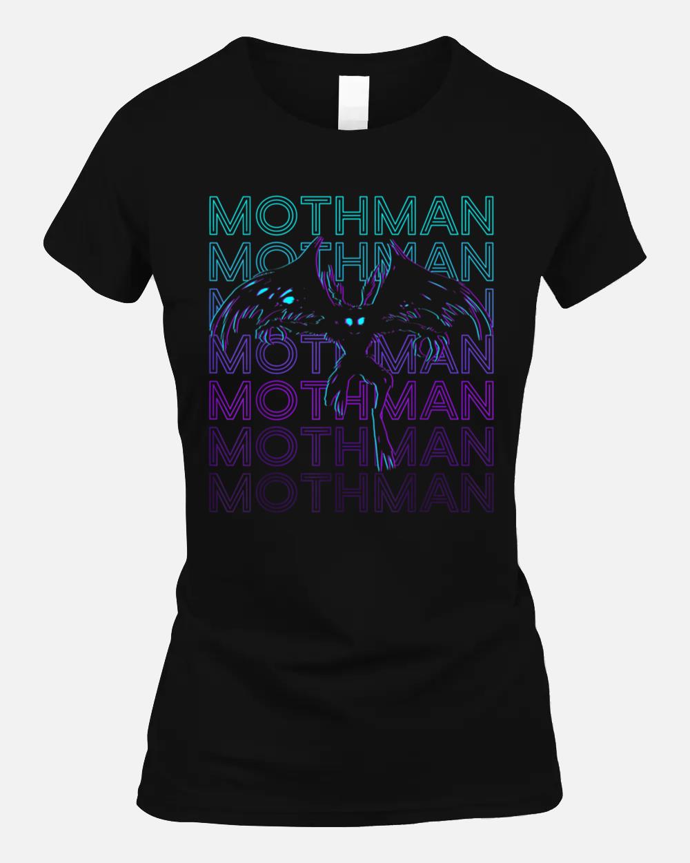 Mothman Cryptid Cryptozoology Retro Unisex T-Shirt