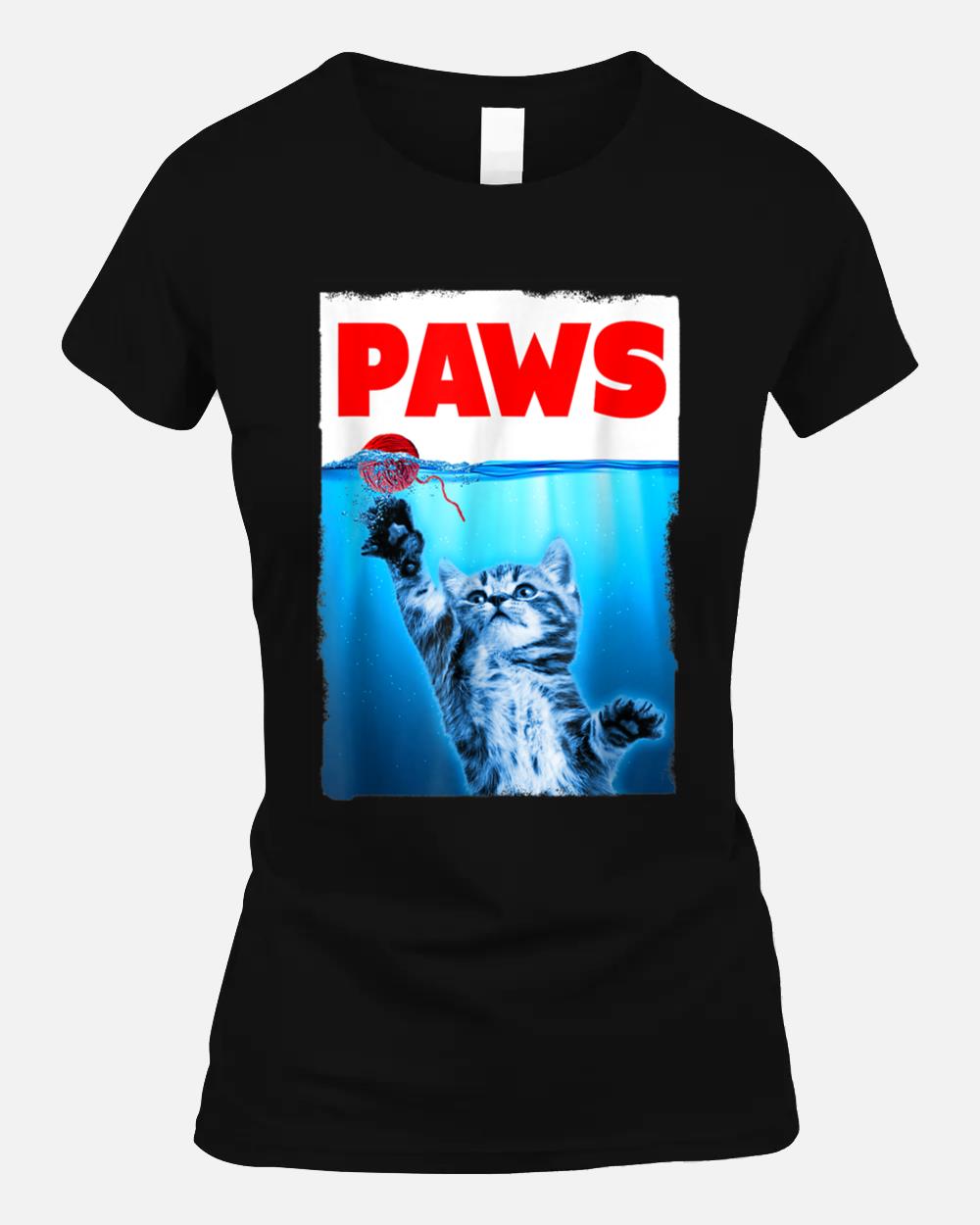 Paws Jaws Kitten Ball String For Men For Women Feline Lovers Unisex T-Shirt