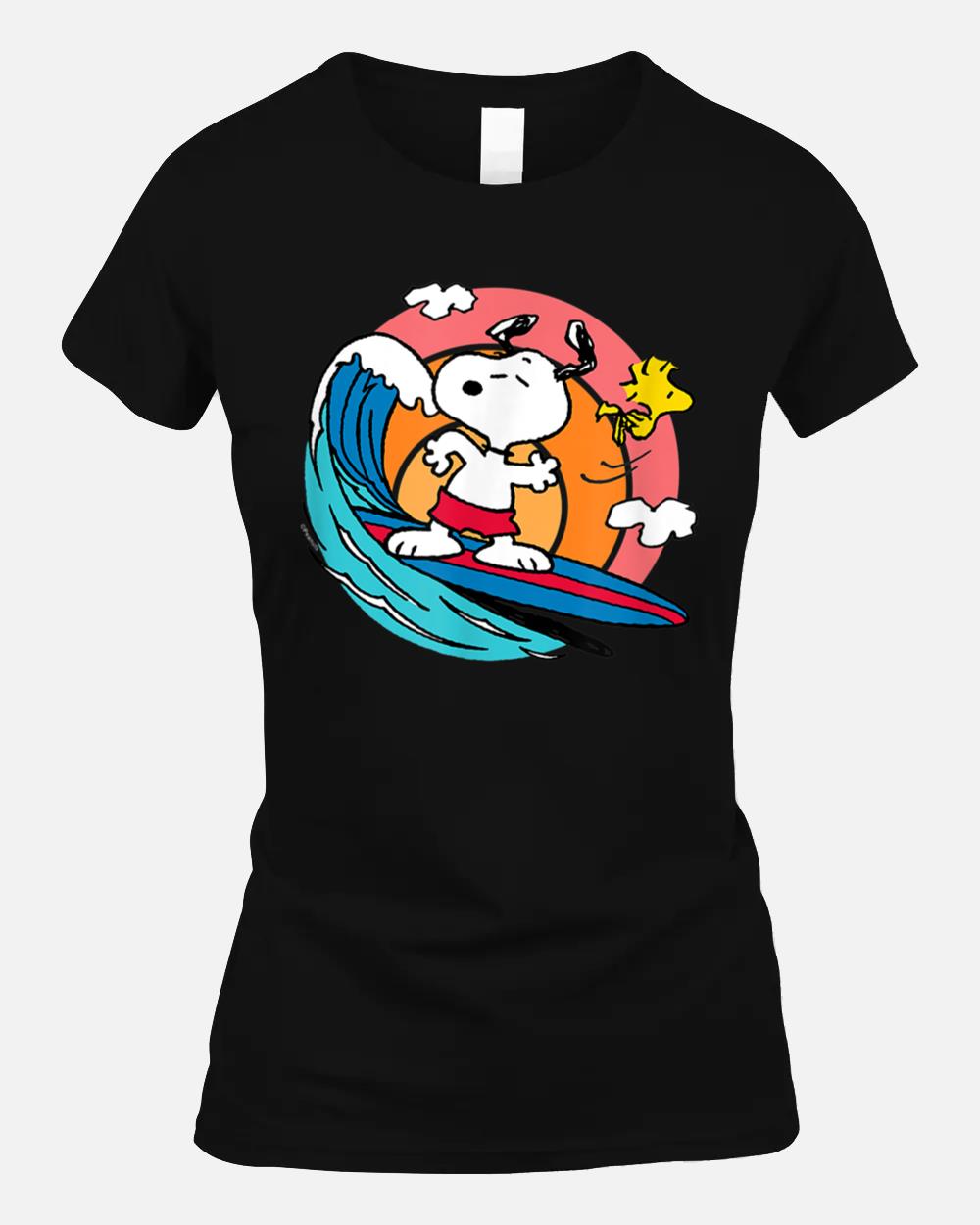 Peanuts - Snoopy Woodstock Surf Unisex T-Shirt