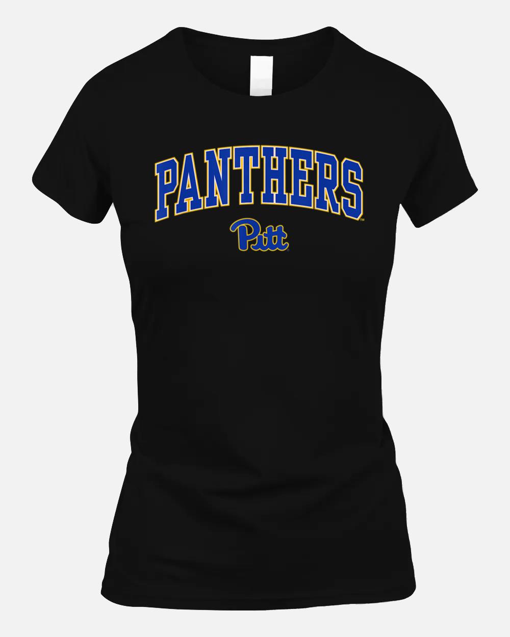 Pittsburgh Panthers Arch Over Dark Heather Unisex T-Shirt