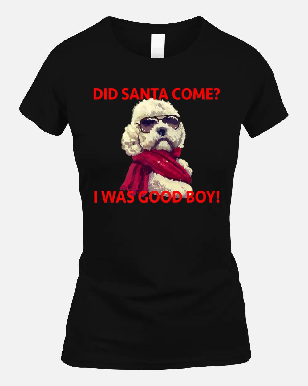 Poodle Was Good Boy Unisex T-Shirt