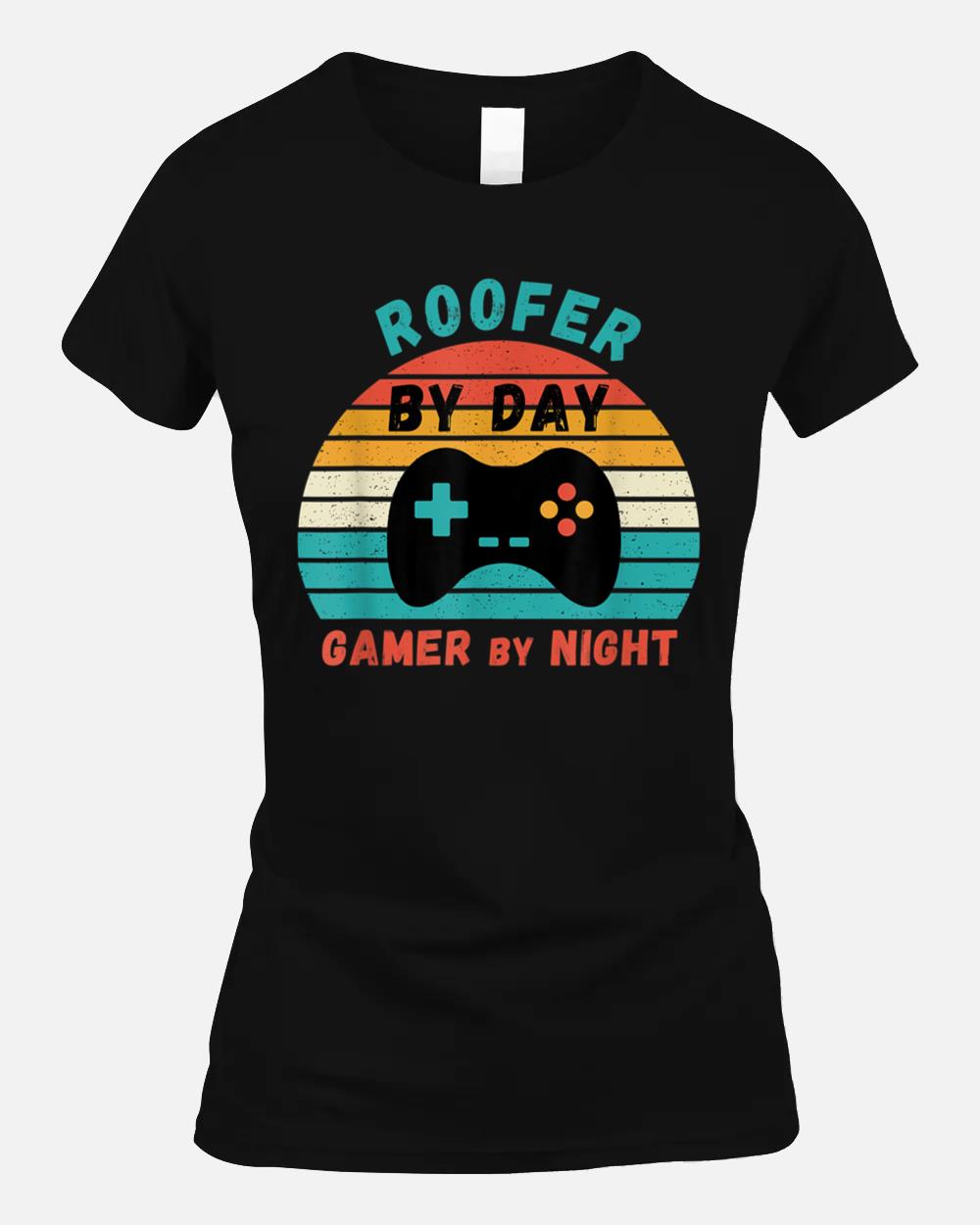 Roofer Birthday Gift For Graduation Or Christmas Unisex T-Shirt