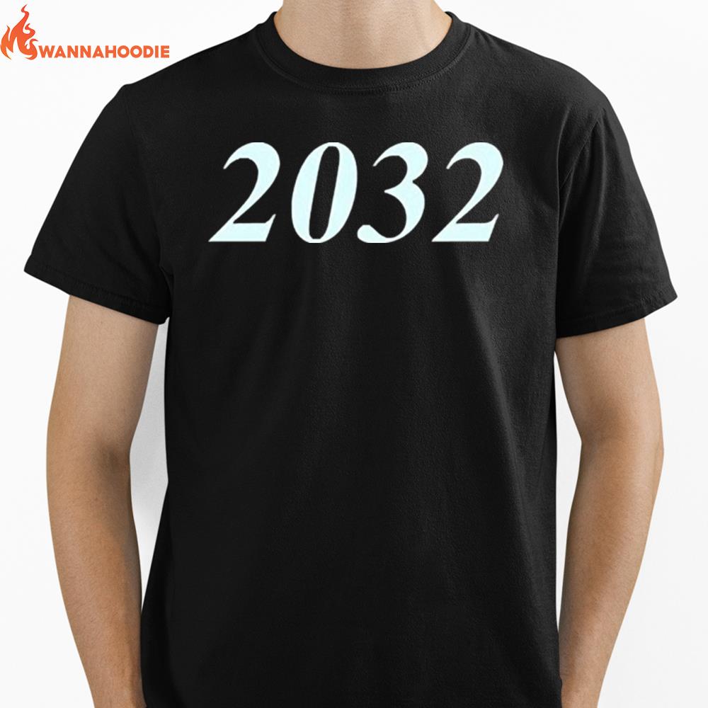 2032 Unisex T-Shirt for Men Women