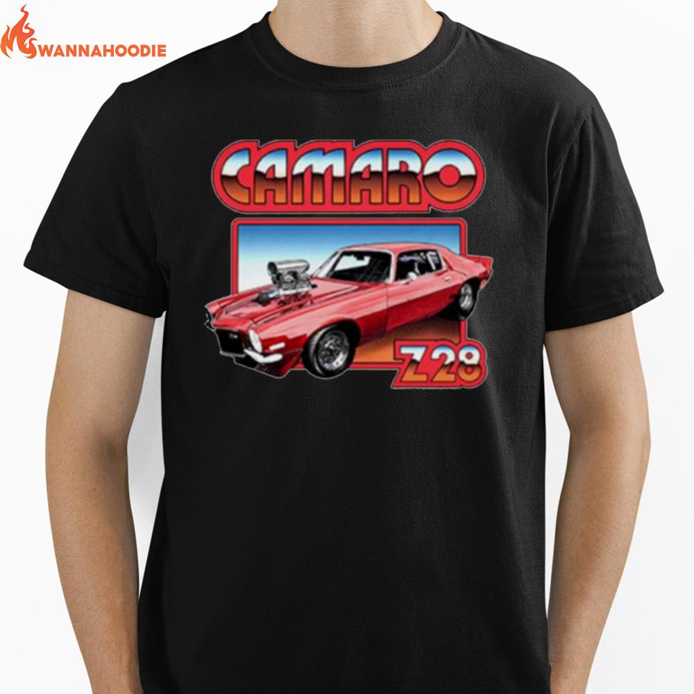 70S Chevrolet Camaro Z28 Unisex T-Shirt for Men Women