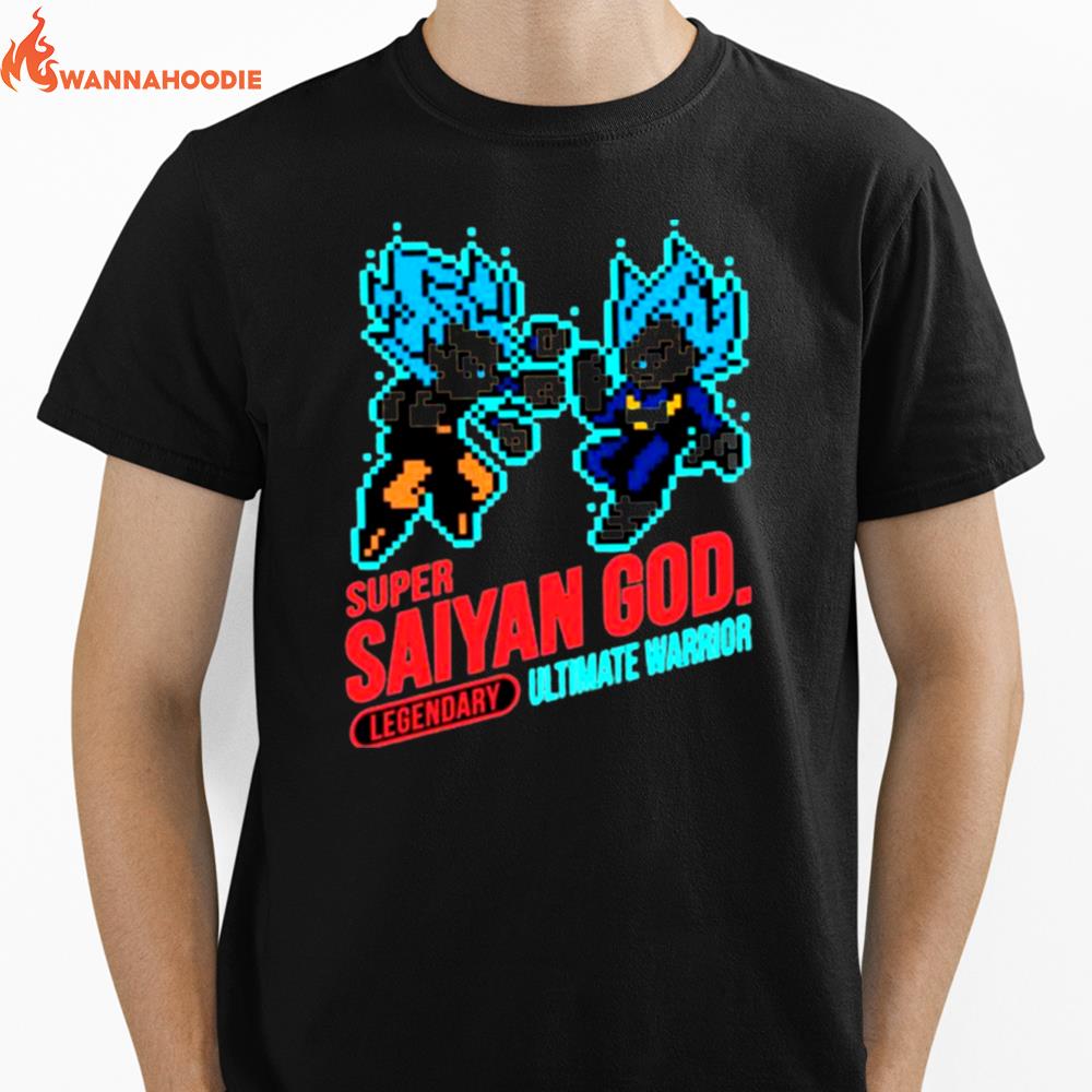 8 Bit Super Saiyans Dragon Ball Unisex T-Shirt for Men Women