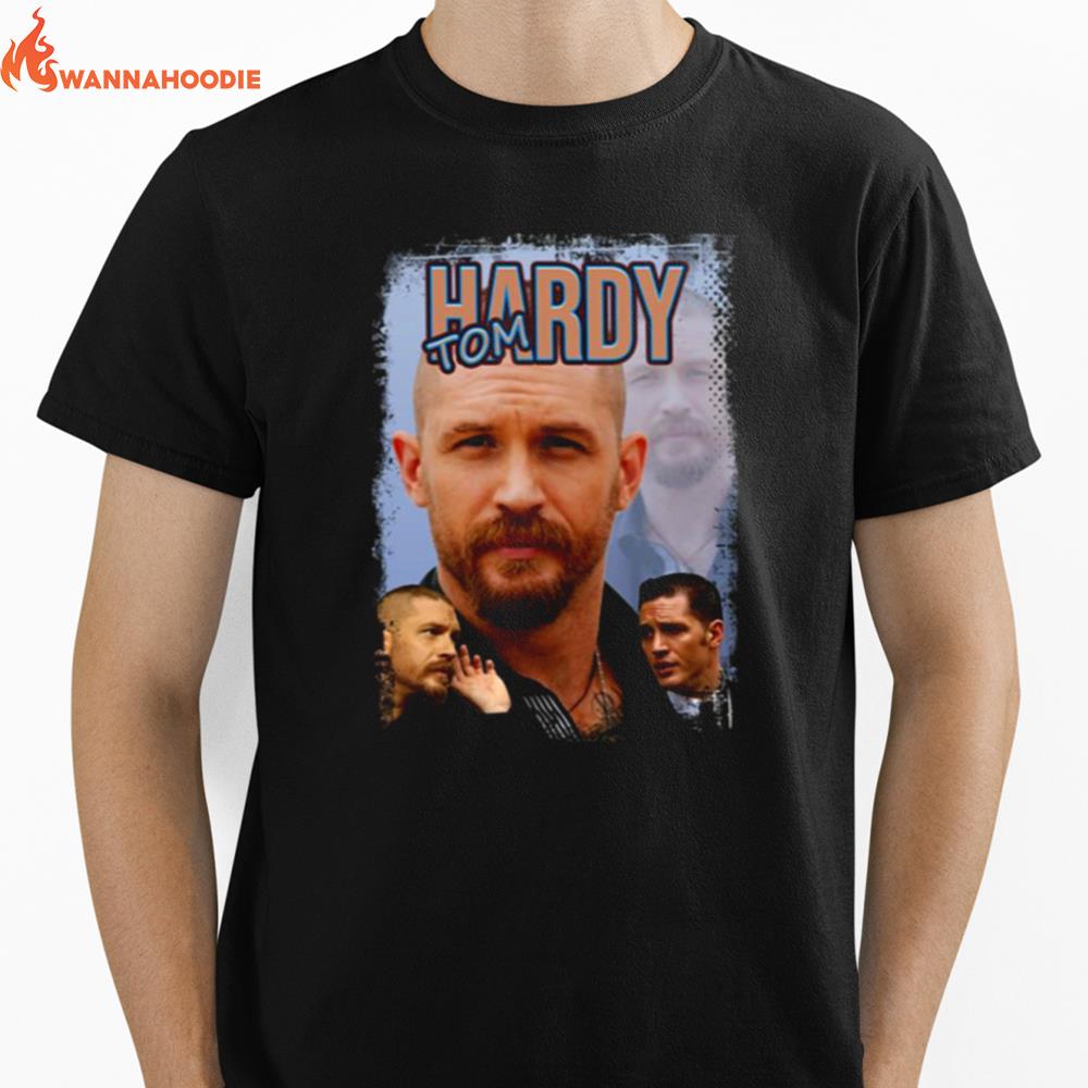 90S Style Design Tom Hardy Unisex T-Shirt for Men Women