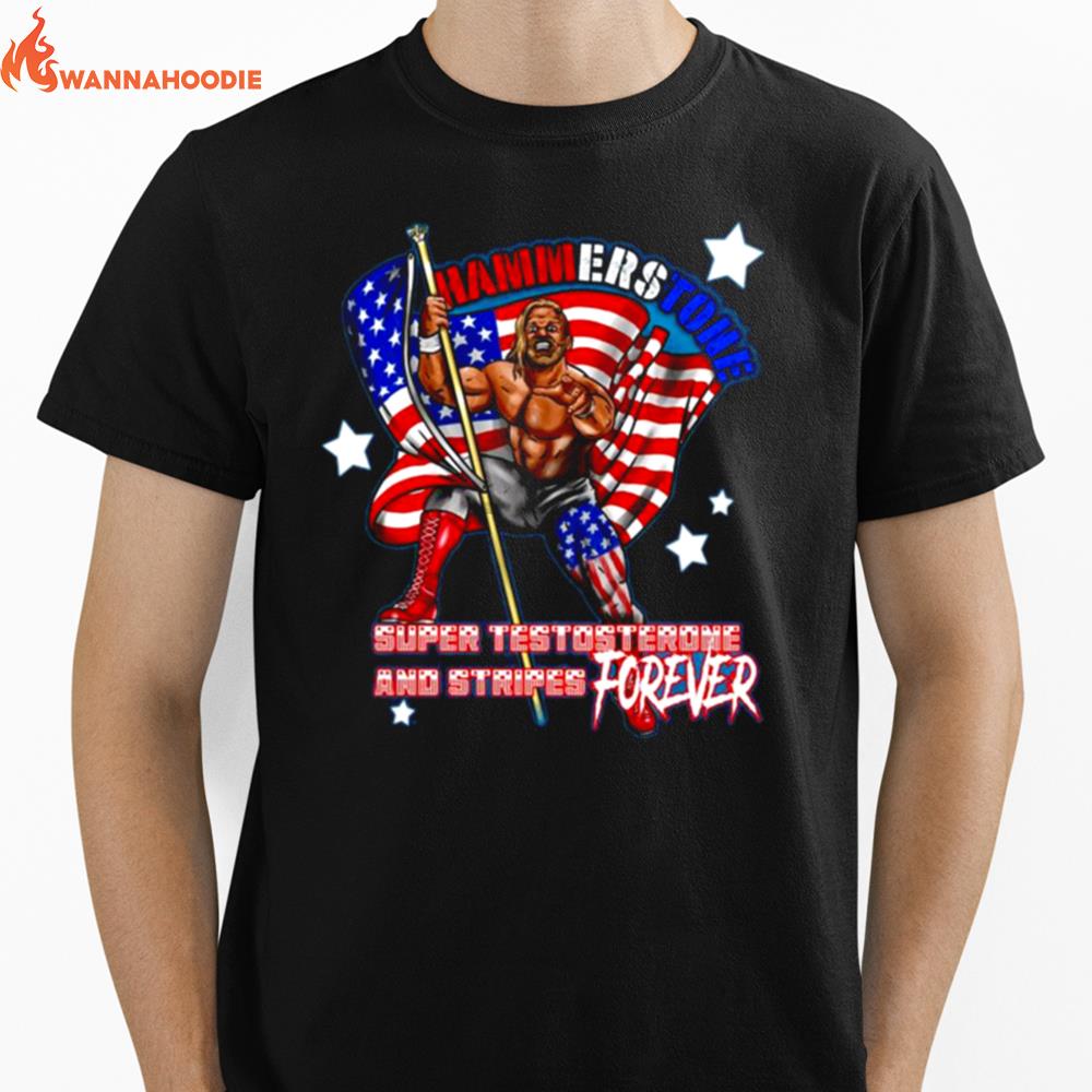 Alex Hammerstone Americana Usa Flag Unisex T-Shirt for Men Women