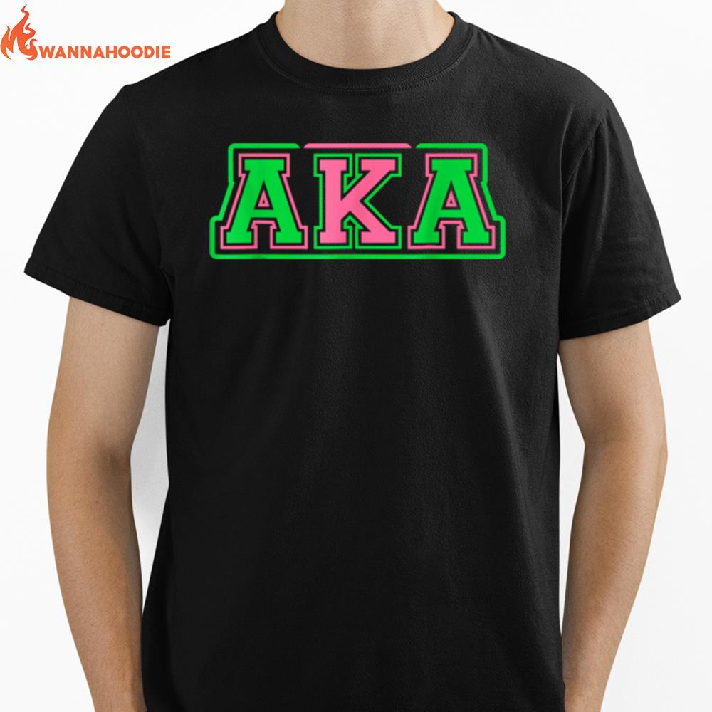 Alpha Kappa Aka Sorority Paraphernalia Unisex T-Shirt for Men Women