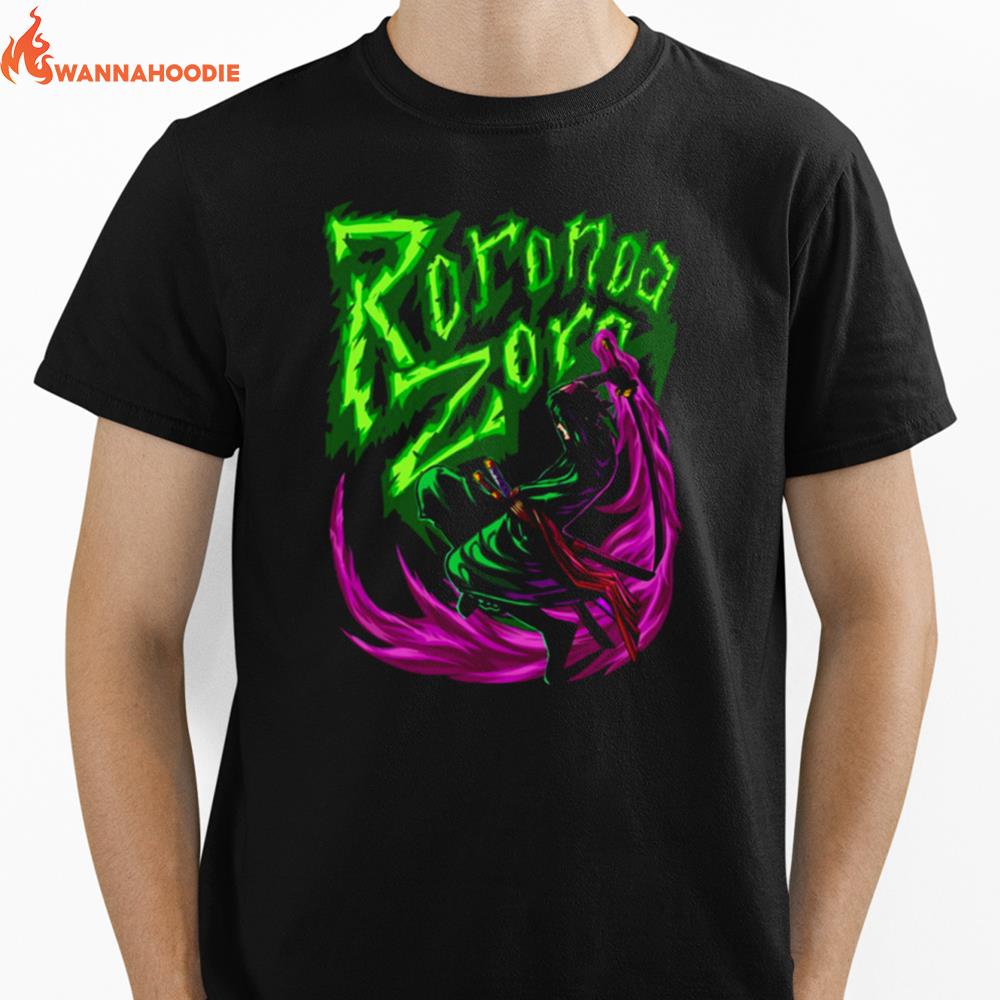 Amazing Art One Piece Roronoa Zoro Skill Unisex T-Shirt for Men Women