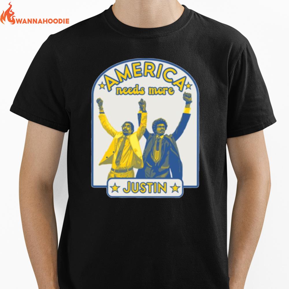 America Needs More Justin Unisex T-Shirt for Men Women