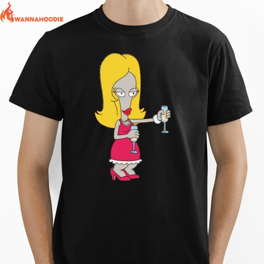 American Dad Roger As Francine Unisex T-Shirt for Men Women