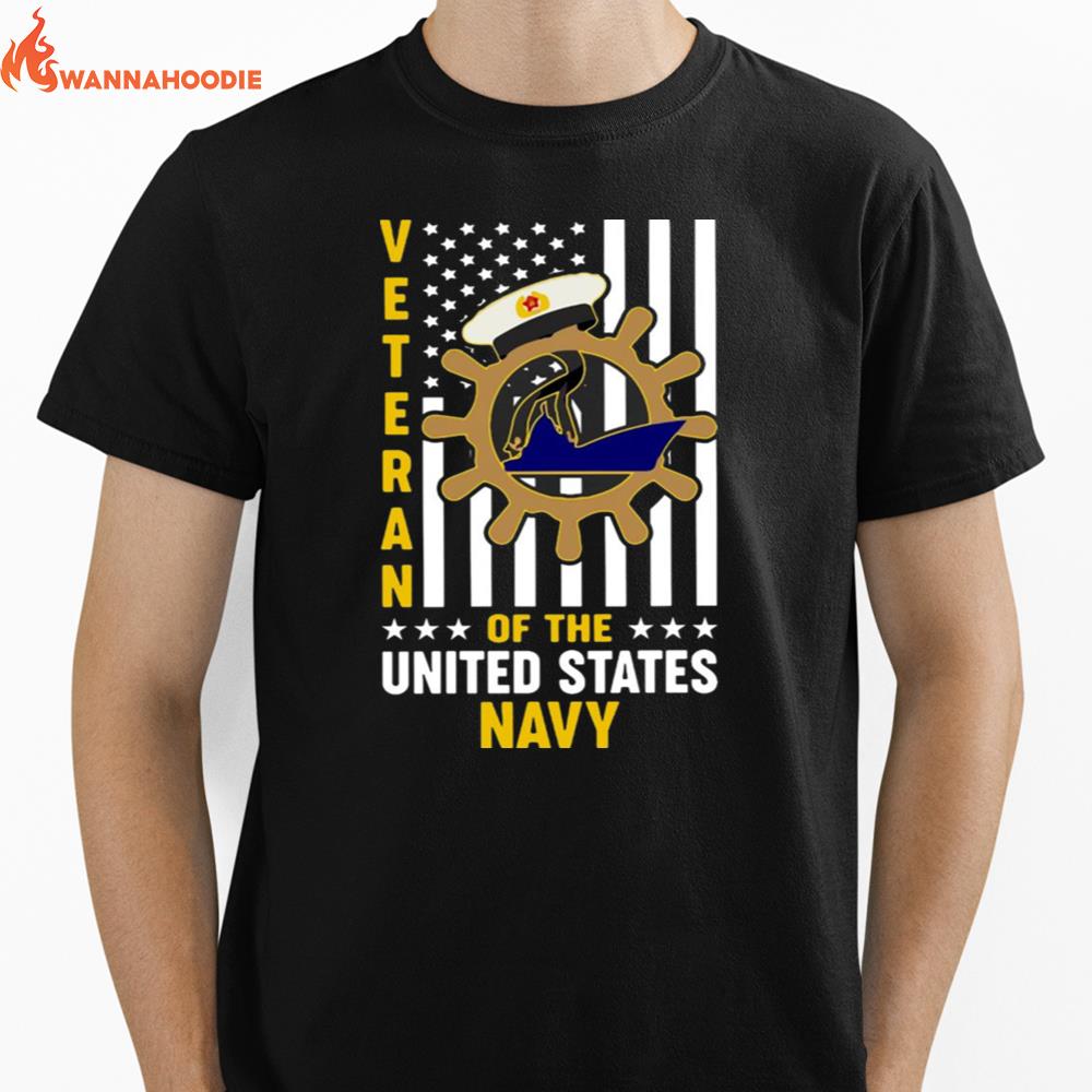 American Flag Sunflower Love Being Called Nana Unisex T-Shirt for Men Women