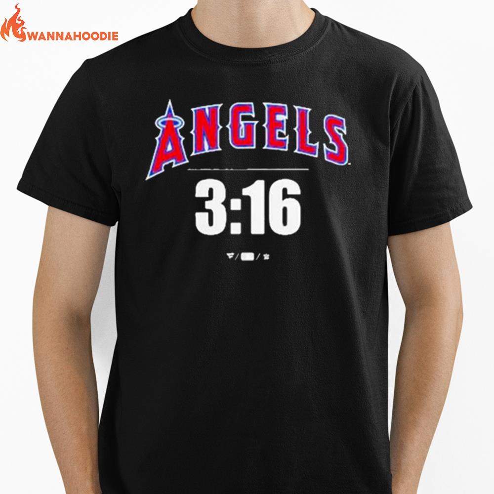 Angels 3 16 Stone Cold Steve Austin Heather Gray Los Angeles Unisex T-Shirt for Men Women