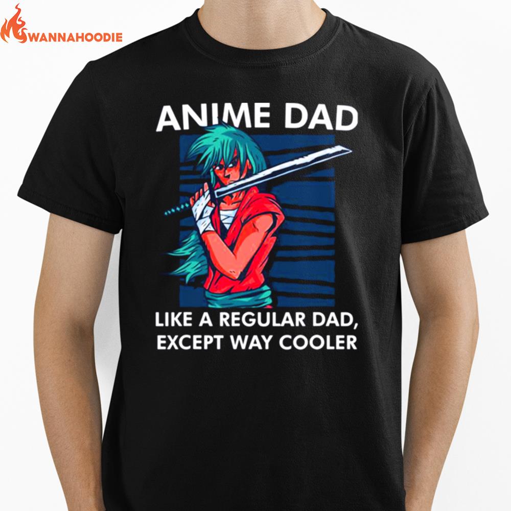 Anime Dad Cute Anime Guy Manga Art Lover Unisex T-Shirt for Men Women