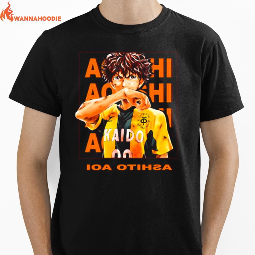 Ashito Aoi Aoashi Anime Unisex T-Shirt for Men Women