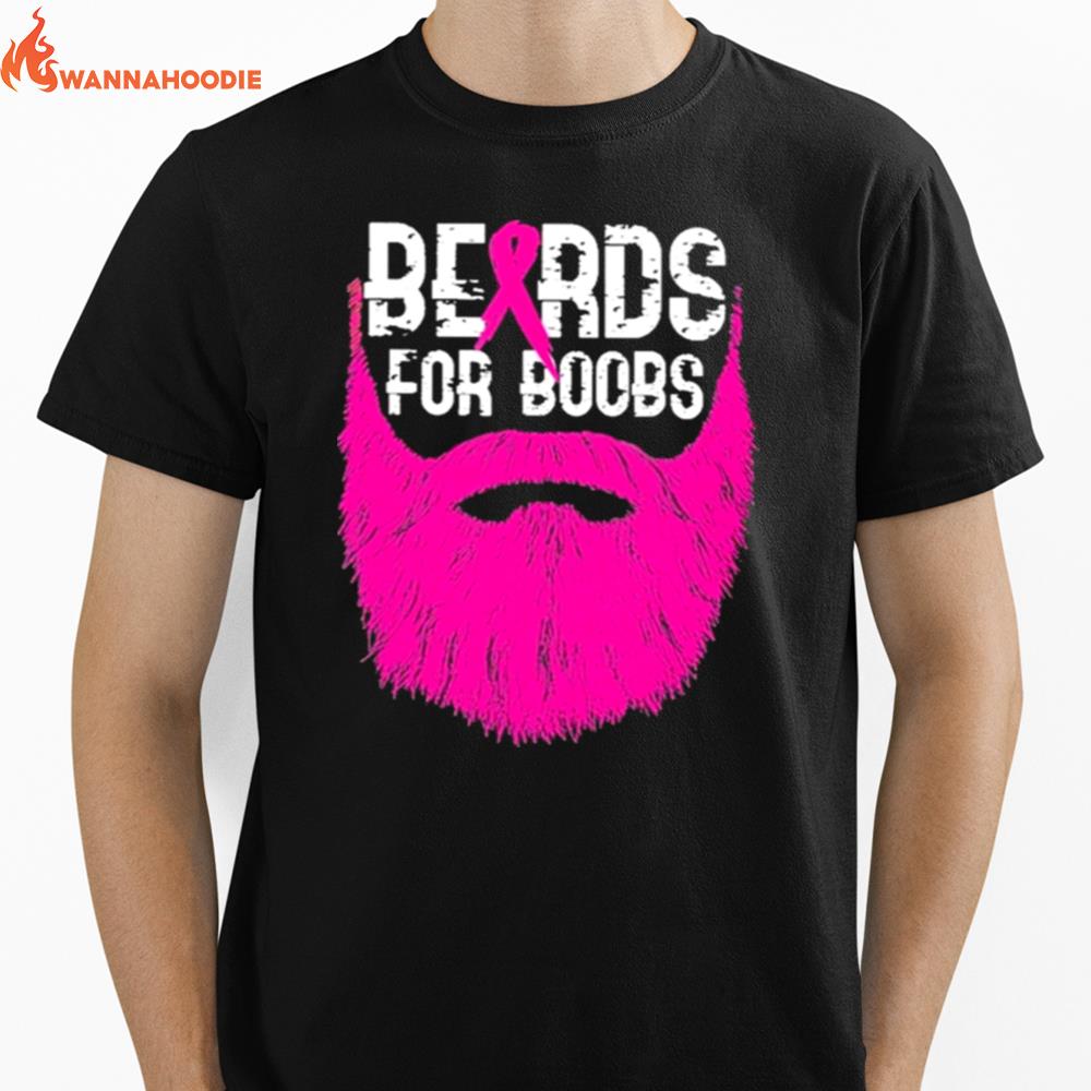 Beards For Boobs Unisex T-Shirt for Men Women