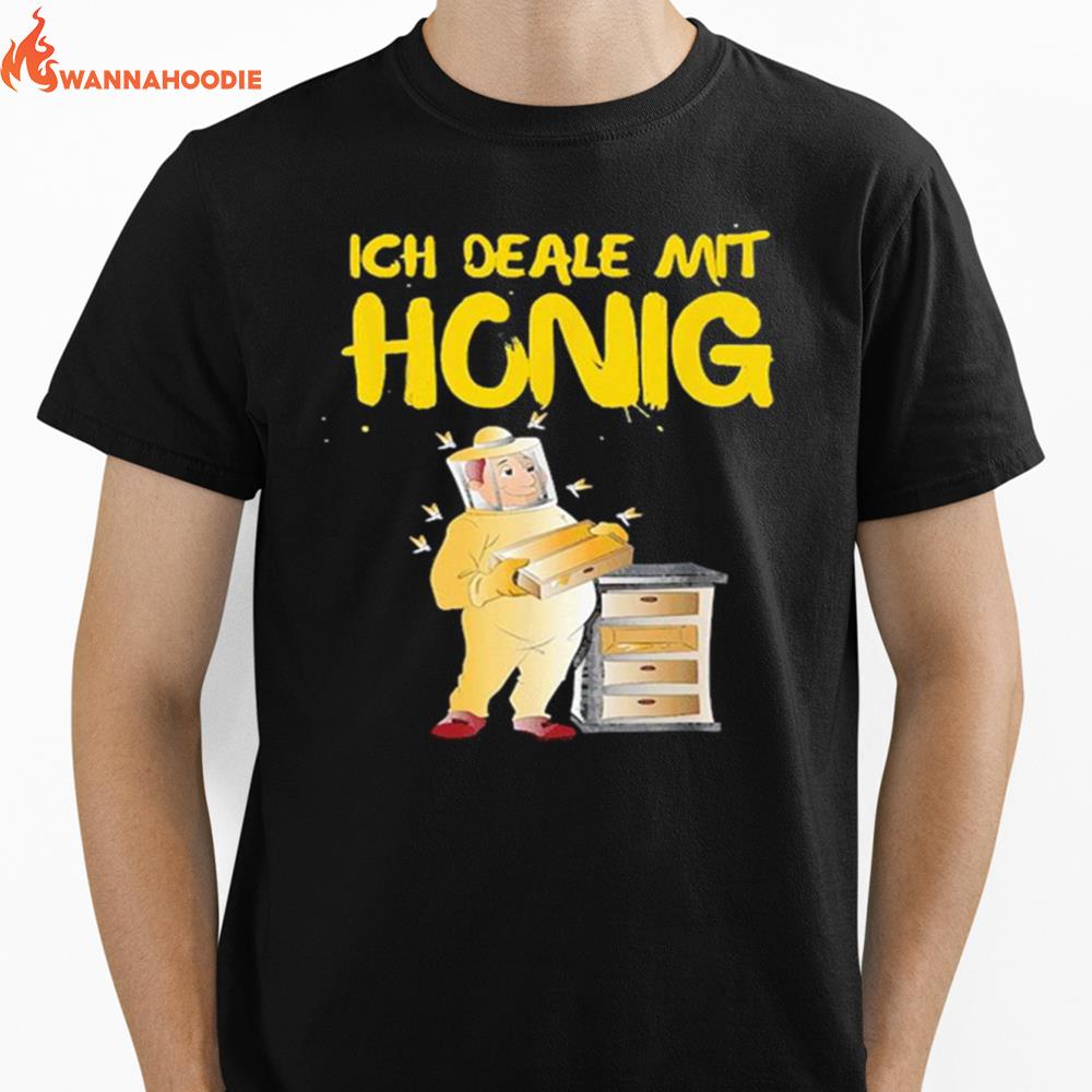 Beekeeper Ich Deale Mit Honigharvest Hobby Beekeeper Unisex T-Shirt for Men Women