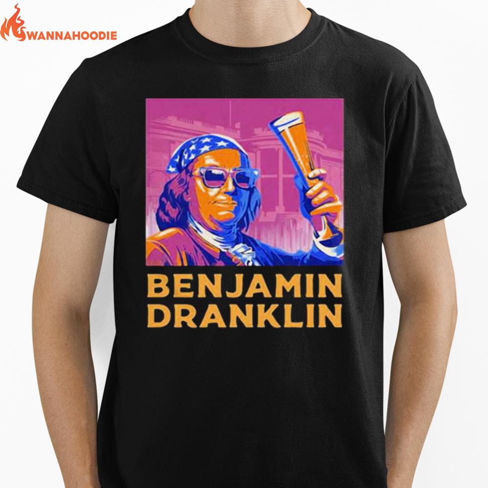 Benjamin Franklin Unisex T-Shirt for Men Women