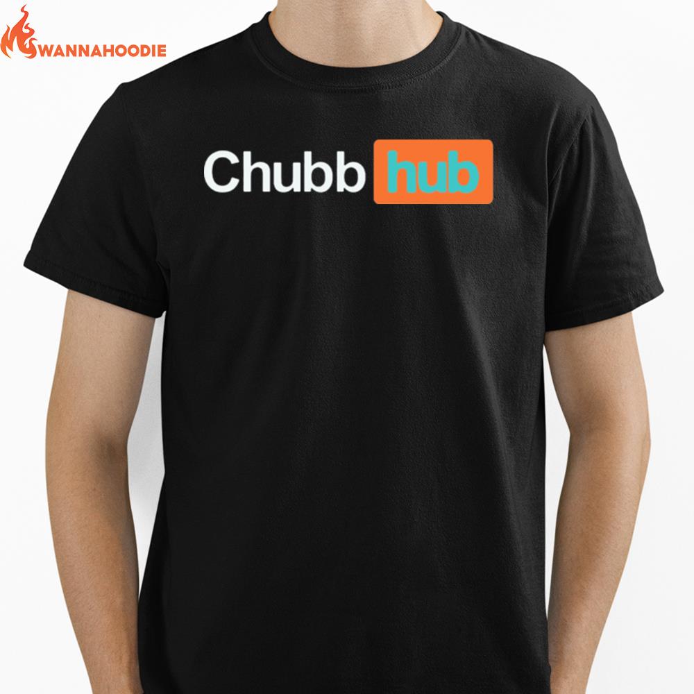 Best Chubb Hub For Miami Dolphins Football Unisex T-Shirt for Men Women