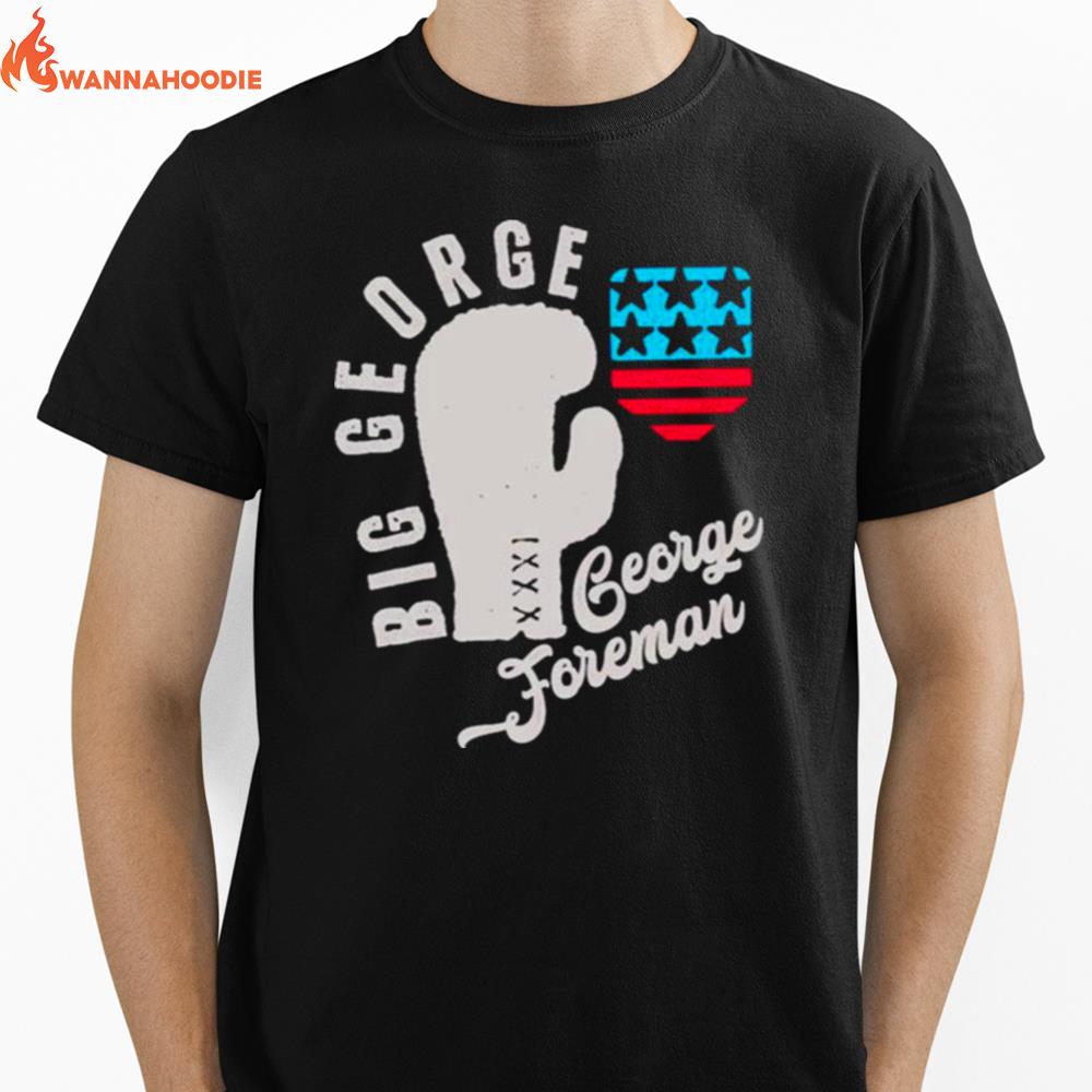 Big George George Foreman Vintage Unisex T-Shirt for Men Women