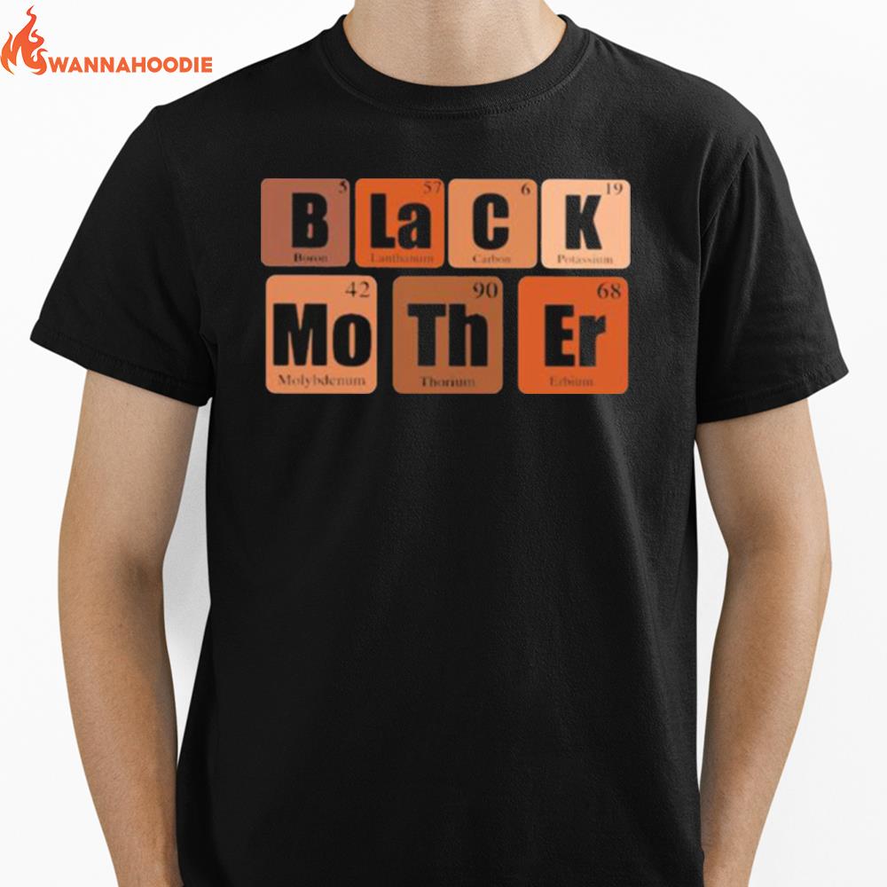 Black Mother Chemistry Unisex T-Shirt for Men Women