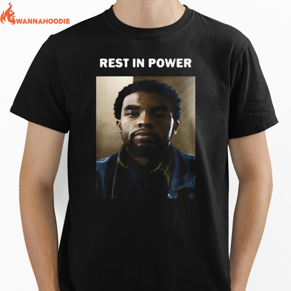 Black Panther Rip Chadwick Boseman Rest In Power S Tank Topblack Panther Rip Chadwick Boseman Rest In Power Unisex T-Shirt for Men Women