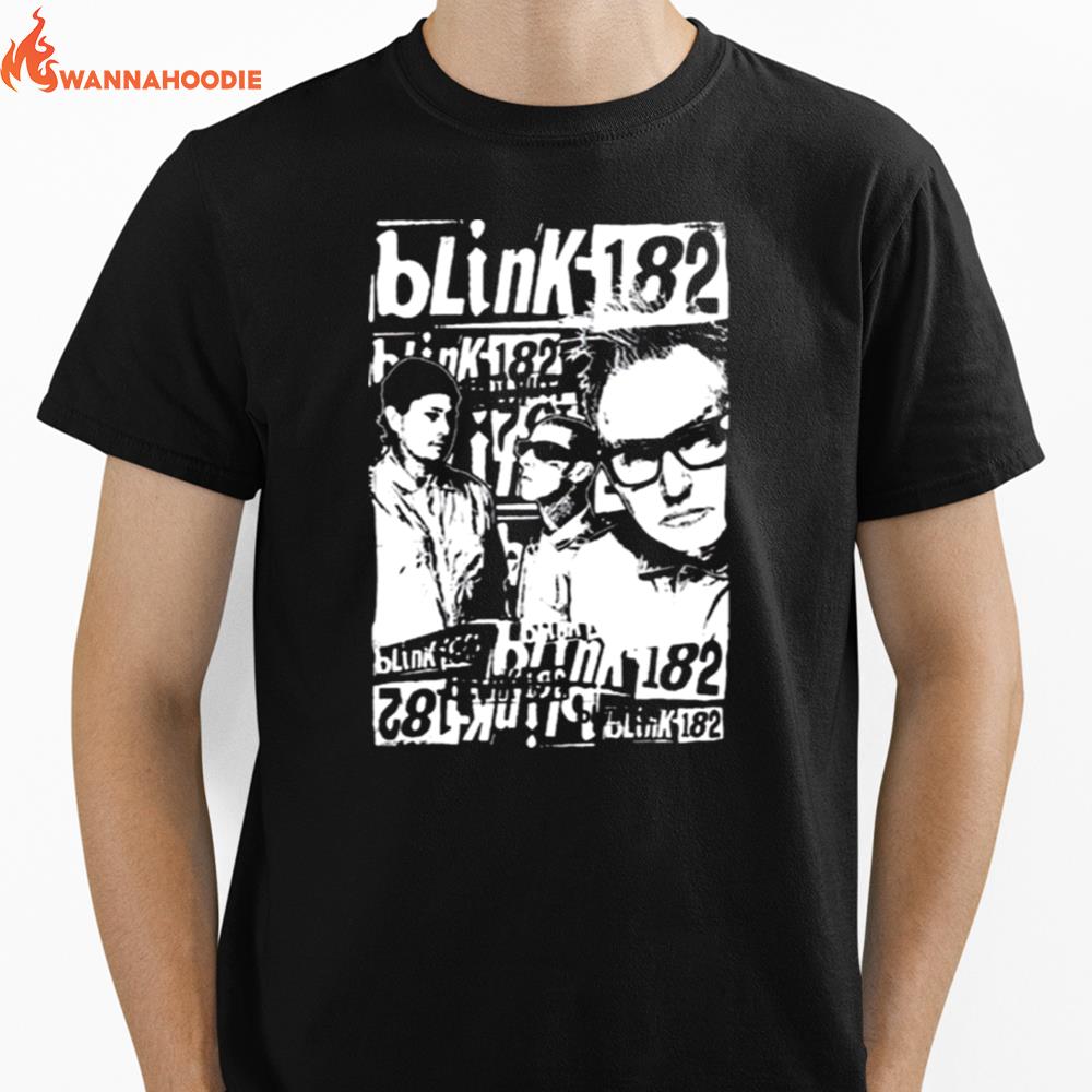 Blink 182 Overlap Unisex T-Shirt for Men Women