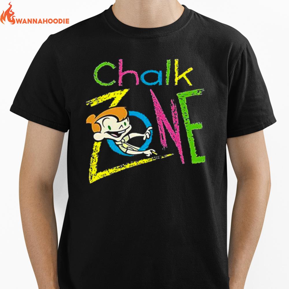 Boy Cartoon Magic Chalk Chalkzone Unisex T-Shirt for Men Women