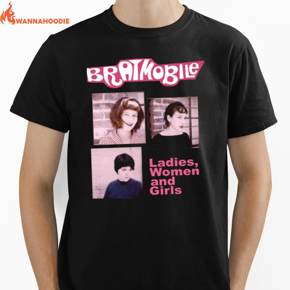 Bratmobile Band Ladies Women And Girls Unisex T-Shirt for Men Women