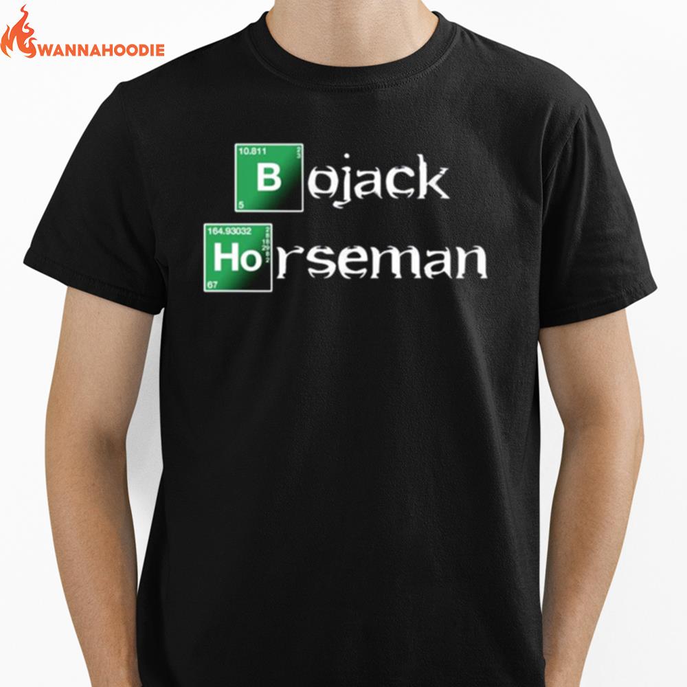 Breaking Bojack Logo Breaking Bad Bojack Horseman Unisex T-Shirt for Men Women