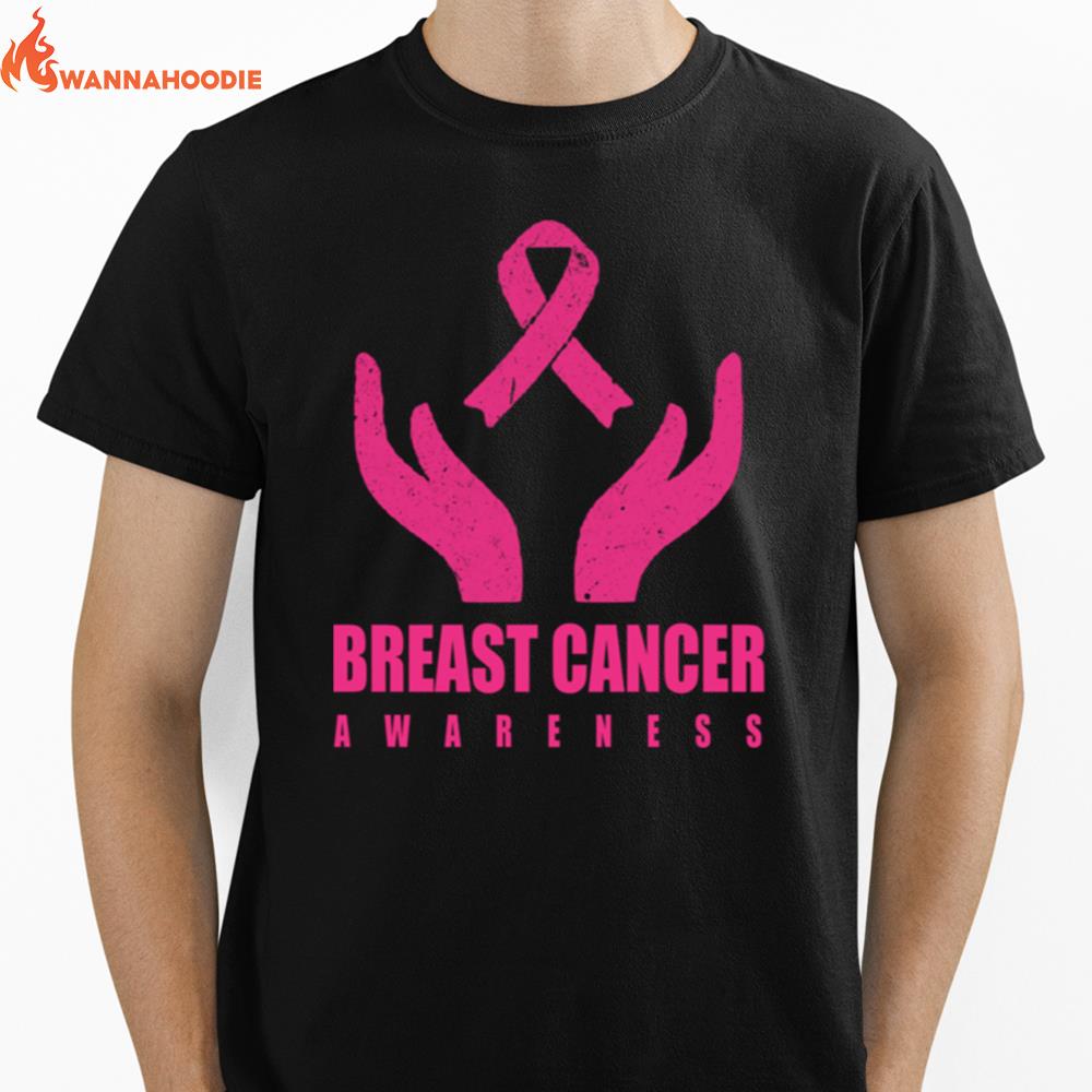 Breast Cancer Awareness Illness Us Survivor Warrior Unisex T-Shirt for Men Women