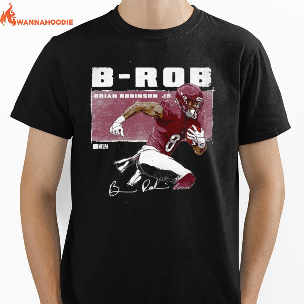 Brian Robinson Jr. Washington B Rob Signature Unisex T-Shirt for Men Women