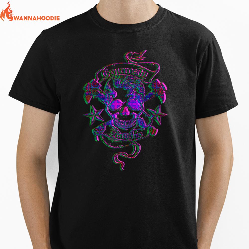 Brotherhood Of The Skull Emblem Dia De Los Muertos Day Of The Dead Unisex T-Shirt for Men Women