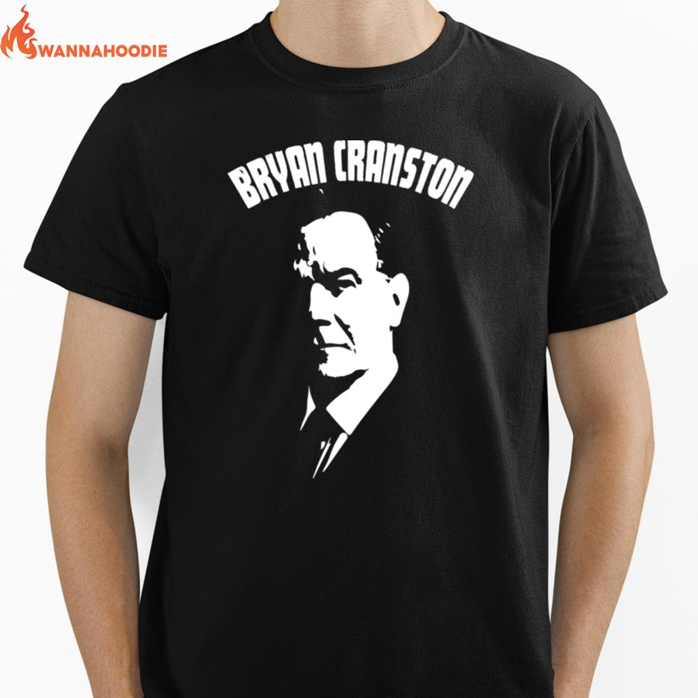 Bryan Cranston Black And White Unisex T-Shirt for Men Women