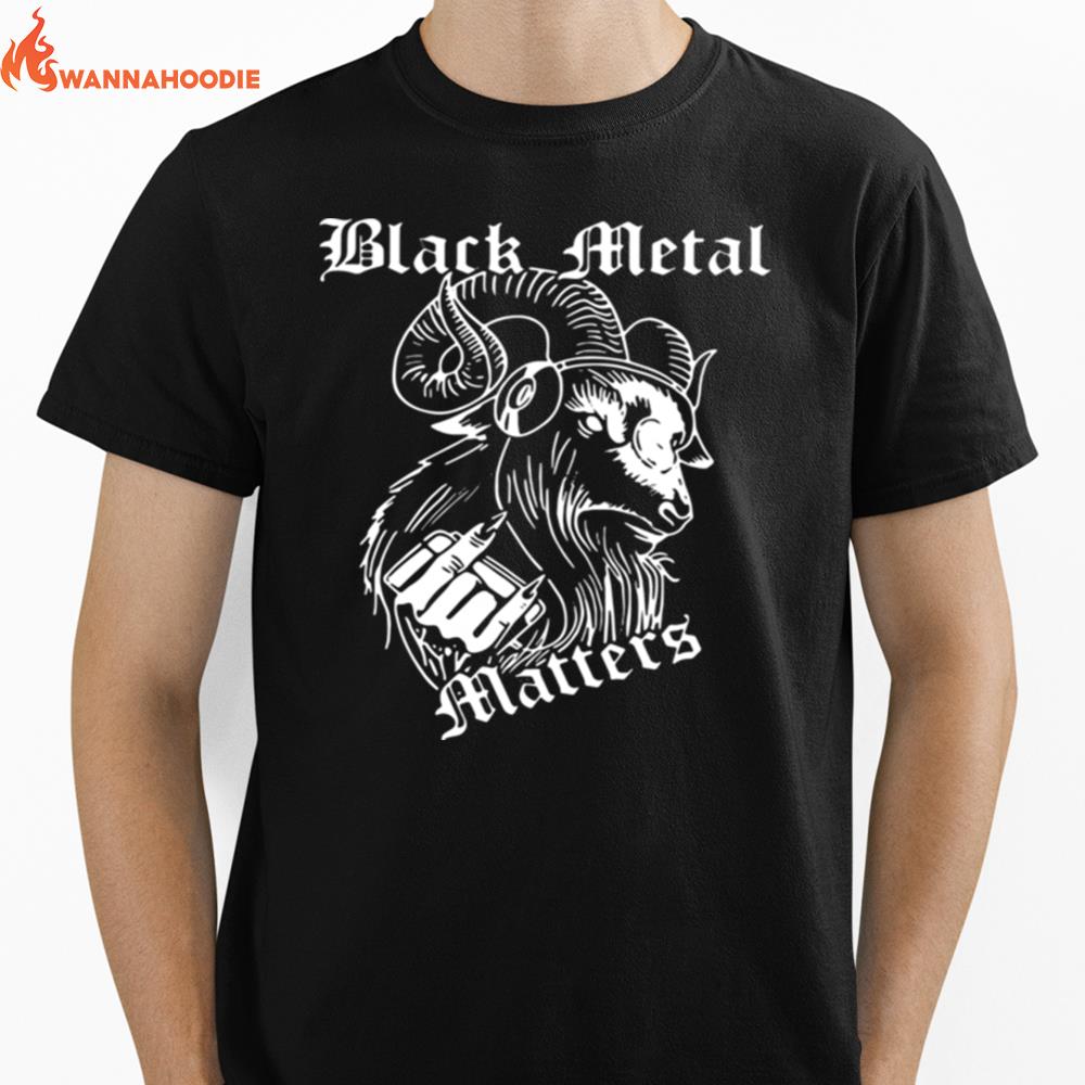 Buffalo Black Metal Matters Unisex T-Shirt for Men Women