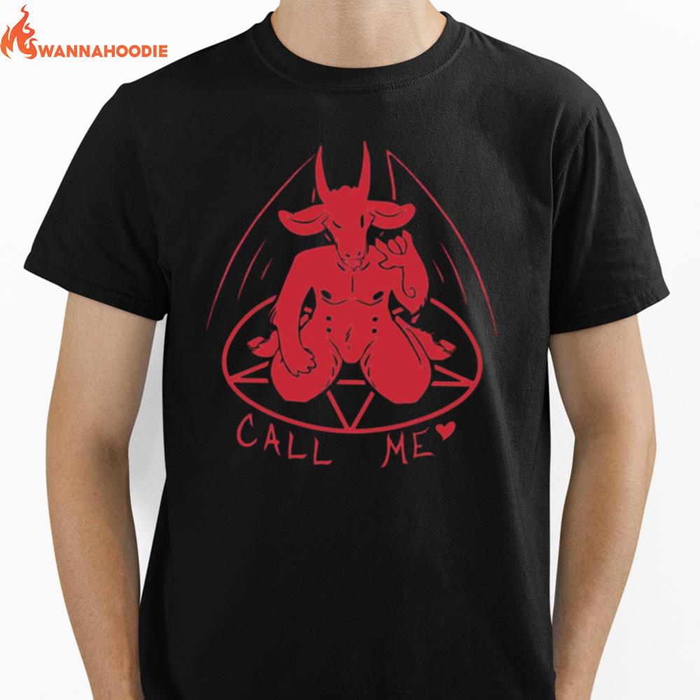 Call Me Baphome Unisex T-Shirt for Men Women