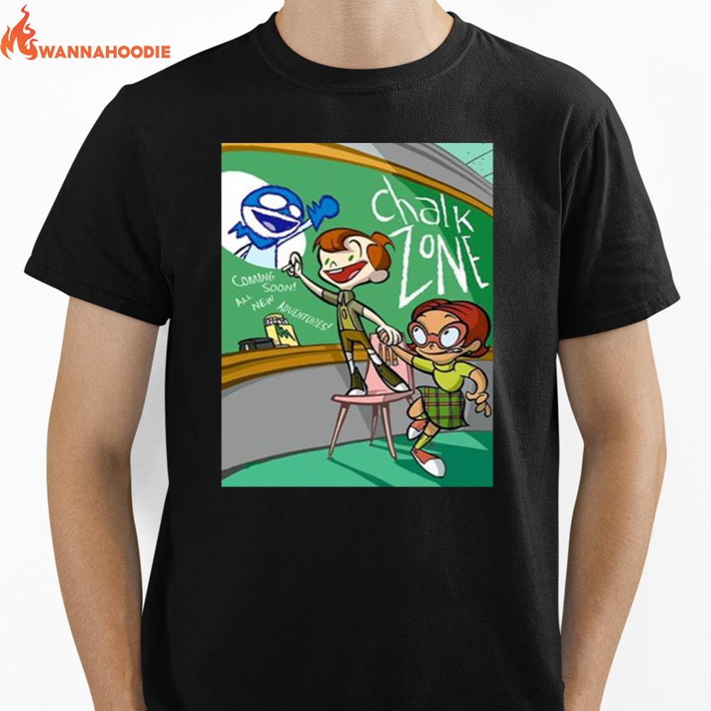 Cartoon Kids Legends Chalkzone Unisex T-Shirt for Men Women