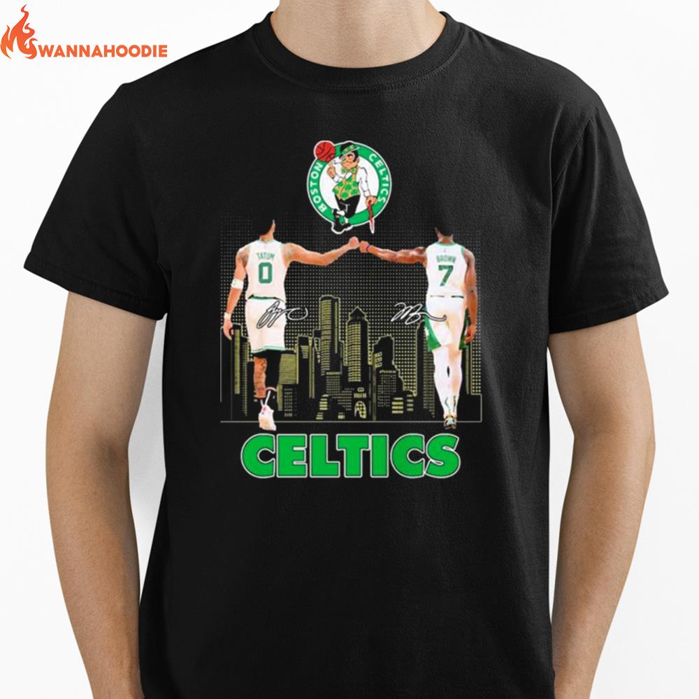 Celtics Tatum And Brown City Signature Boston Celtics Unisex T-Shirt for Men Women