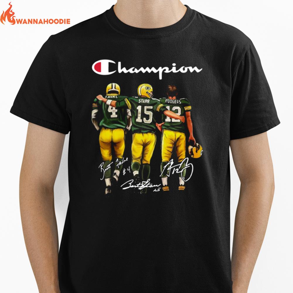 Champion Green Bay Packer Football Team Unisex T-Shirt for Men Women