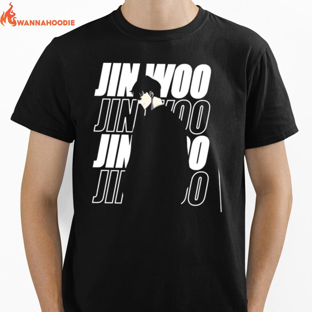 Character Coat Black Sung Jinwoo Anime Unisex T-Shirt for Men Women