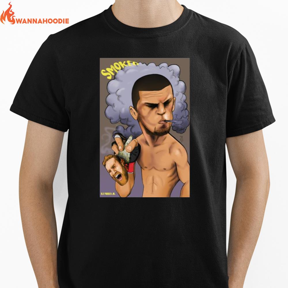 Chibi Portrait Nate Diaz Unisex T-Shirt for Men Women