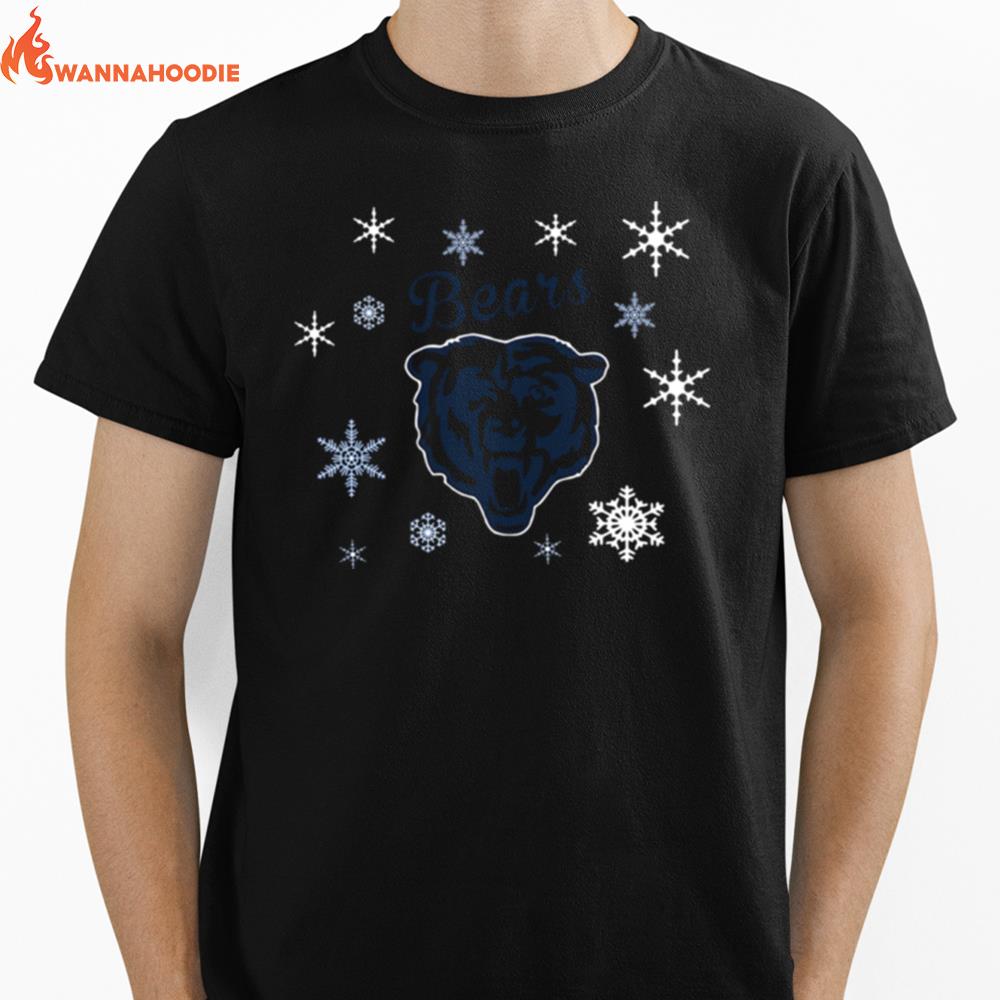 Chicago Bears Hallmark Christmas Unisex T-Shirt for Men Women