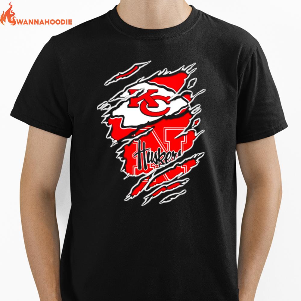 Chiefs Cornhuskers Unisex T-Shirt for Men Women