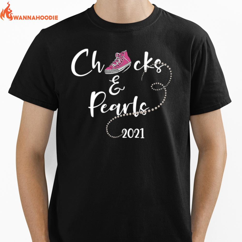 Chucks And Pearls Unisex T-Shirt for Men Women